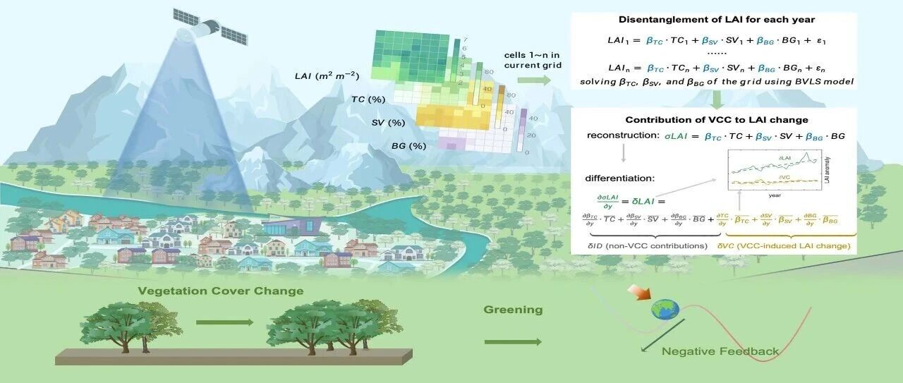 SUSTech Environmental Science Zeng team shows land-cover change is becoming a key driver of global greening source image